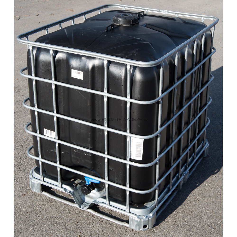 275 gallon IBC tote grey water tank